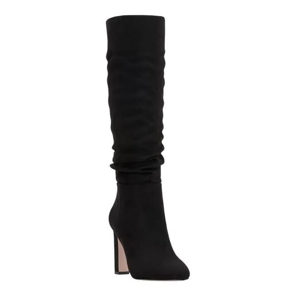 Jessica Simpson Women's Minerva Knee High Slouchy Dress Boots Black Size 7