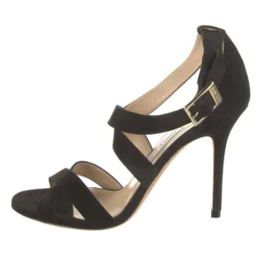 Jimmy Choo Suede black Lottie heals Shoes