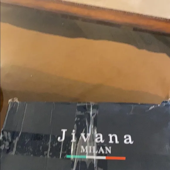 Jivana Milan Italian Leather Men’s Shoes. Size 8 NEW!