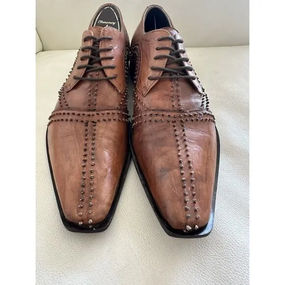 Jo Ghost Men’s Leather Shoes Pixie Knot Sz 41 US 8‎ RARE 750$ Shoes