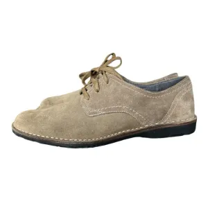 John Varvartos Light Brown Suede Oxford Shoes Me S Size 10.5