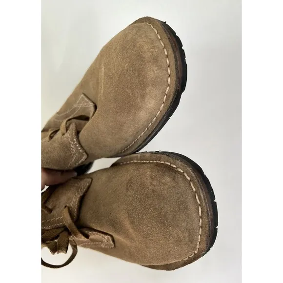 John Varvartos Light Brown Suede Oxford Shoes Me S Size 10.5