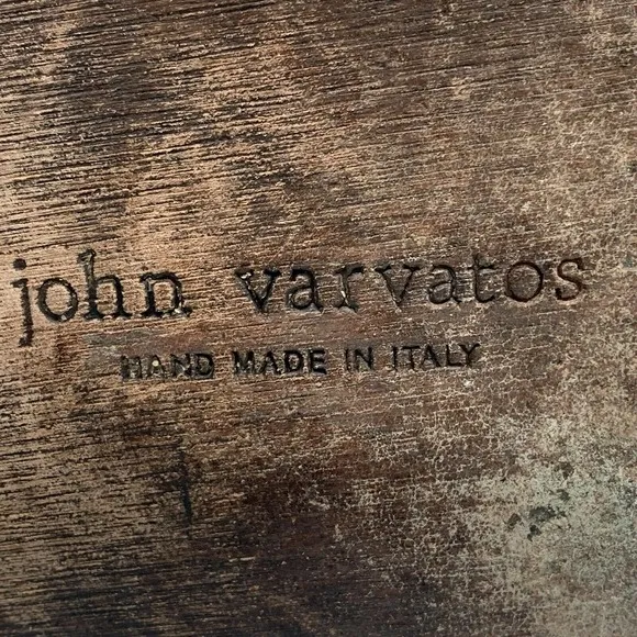 John Varvatos 10.5 M Leather Casual Oxfords Shoes