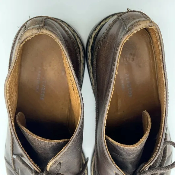 John Varvatos 10.5 M Leather Casual Oxfords Shoes