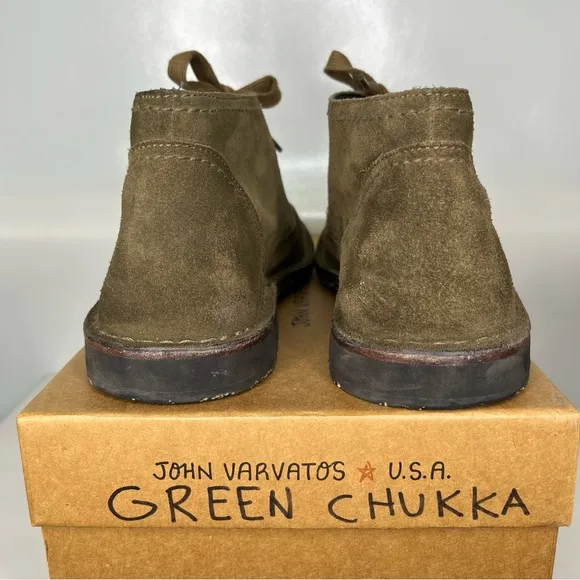 John Varvatos Hiptser Suede Chukka Boots
