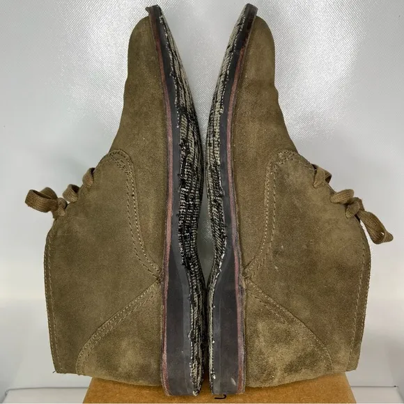 John Varvatos Hiptser Suede Chukka Boots