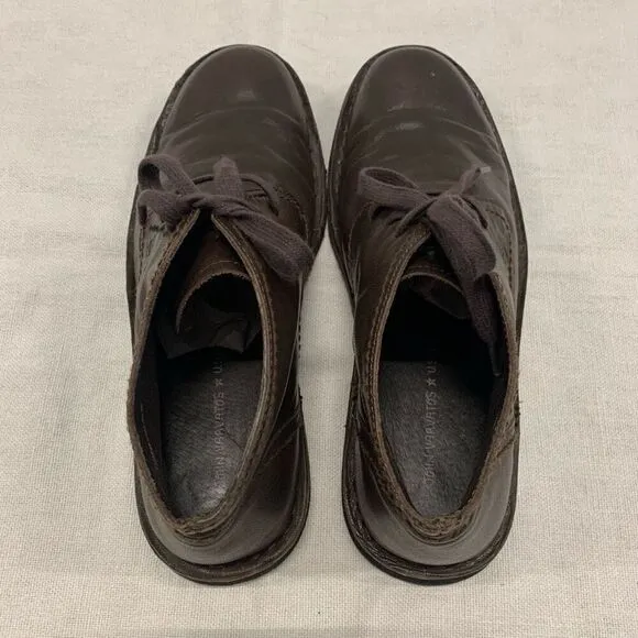 John Varvatos Sz 9 Hipster Men's Chukka ankle Boots shoes Leather Brown