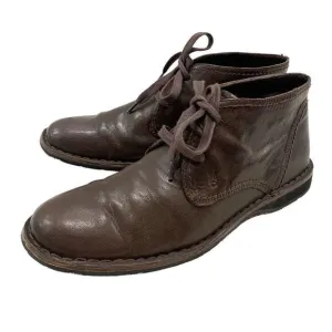 John Varvatos Sz 9 Hipster Men's Chukka ankle Boots shoes Leather Brown