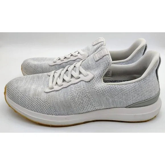 Johnnie-O Knit Range Runner 2.0 Spikeless Golf Shoes Sneakers Gray Men's Size 11