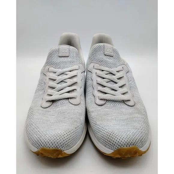 Johnnie-O Knit Range Runner 2.0 Spikeless Golf Shoes Sneakers Gray Men's Size 11