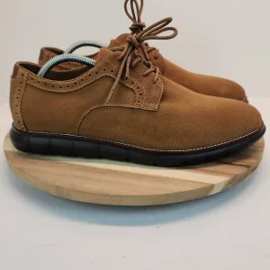 Johnston &amp; Murphy 20-2830 Mens Holden Oxfords Shoes Sheepskin Suede 10.5 M