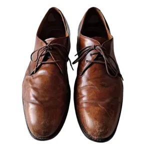 Johnston &amp; Murphy Brown Leather LaceUp Shoes Mens Size 11M