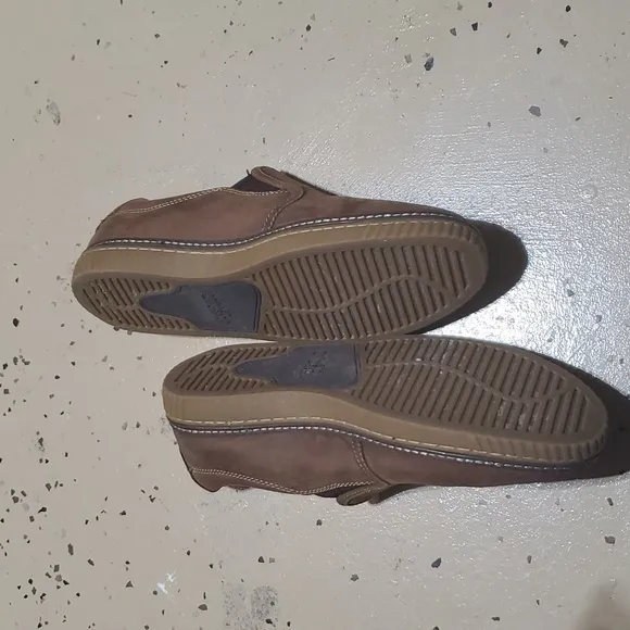 Johnston &amp; Murphy MenscLeather Shoes Size  9 1/2 G17