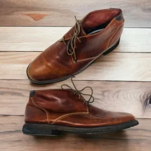 Johnston Murphy Copeland Chukka Boots Mens 12M Sheepskin Leather 25-2022
