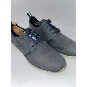 Johnston‎ Murphy XC4 Prentiss Shoes Men's 10M Blue Leather Sheepskin Sneakers