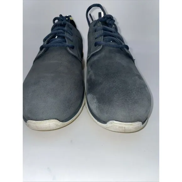 Johnston‎ Murphy XC4 Prentiss Shoes Men's 10M Blue Leather Sheepskin Sneakers