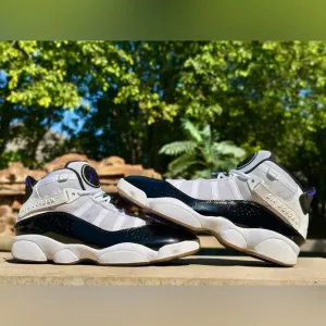 Jordan 6 Rings Concord Black/White - Size 9.5 Men’s (322992-104)