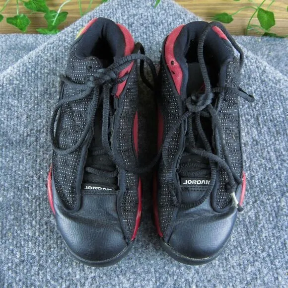 Jordan Boys Sneaker Size‎ T 12 Medium Shoes Black Synthetic Lace Up