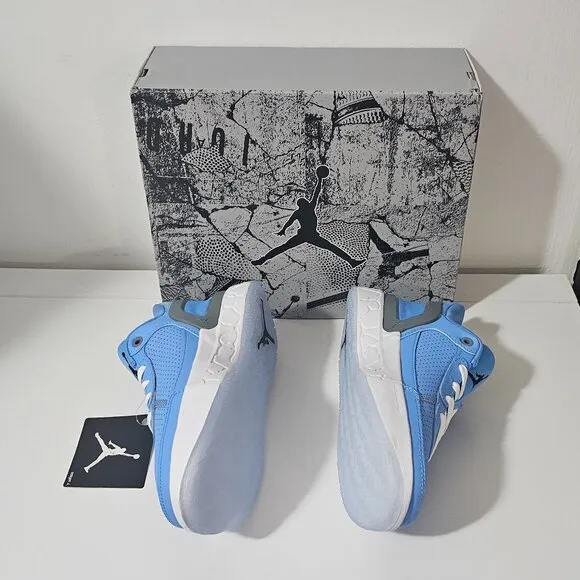 Jordan DAY 1 E.O (GS) Big Kids' Shoes 4Y / University Blue-Black / - FQ1306 400