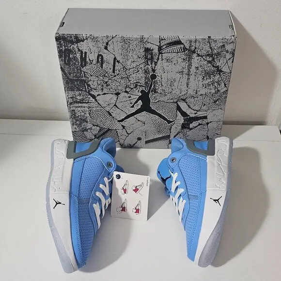 Jordan DAY 1 E.O (GS) Big Kids' Shoes 4Y / University Blue-Black / - FQ1306 400