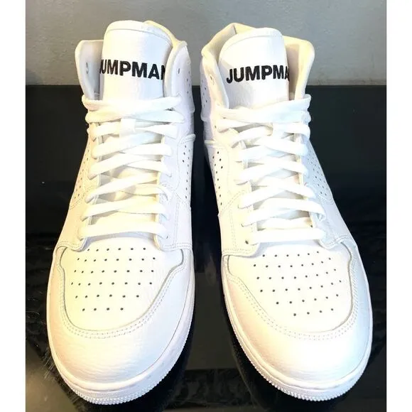 JORDAN JUMPMAN ACCESS WHITE BLACK AR3762-100 SHOES MEN’S SIZE 11 NWOB