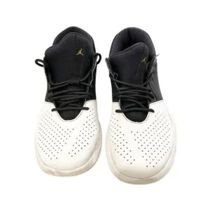 Jordan Toddler Boys Black &amp; White Mesh Lace Up Basketball Shoes Size 2