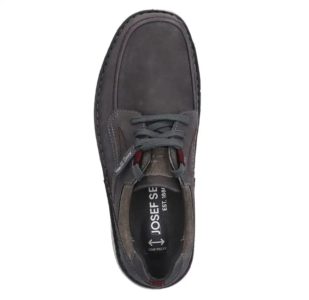 Josef Seibel Mens Casual Shoes Anvers 91 Granit Grey