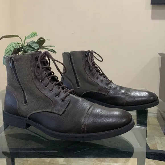 JOSEPH ABBOUD Marlon Men's Boots, Size 11D