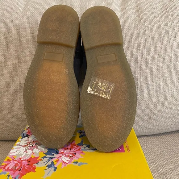 Joules Children Blue Suede Low Boot