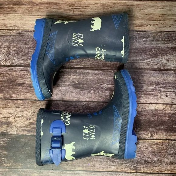 Joules Rain Boots Printed Wellies