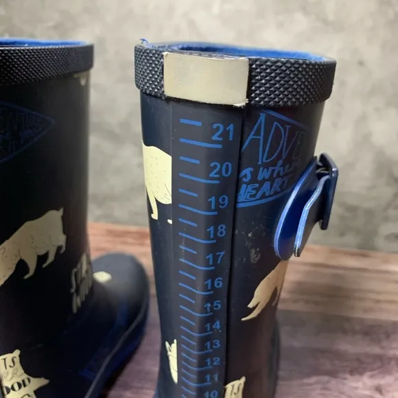 Joules Rain Boots Printed Wellies