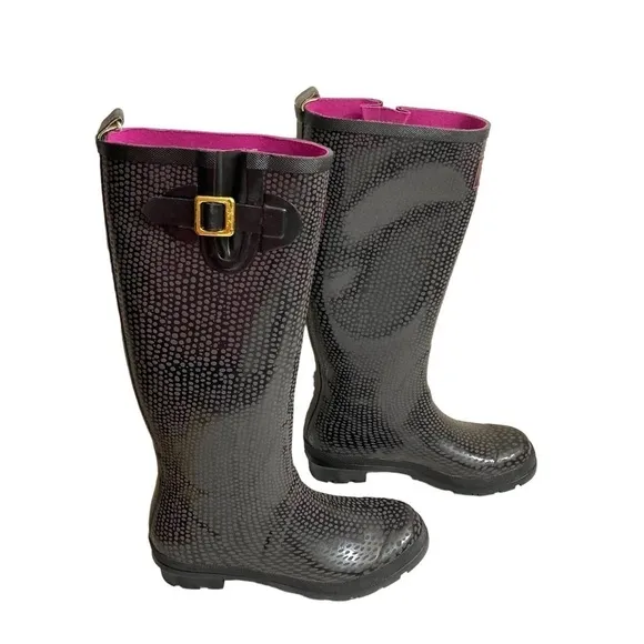 Joules rain boots rubber
