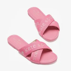♠️Kate Spade Piper Slide Sandals, Blossom Pink NIB