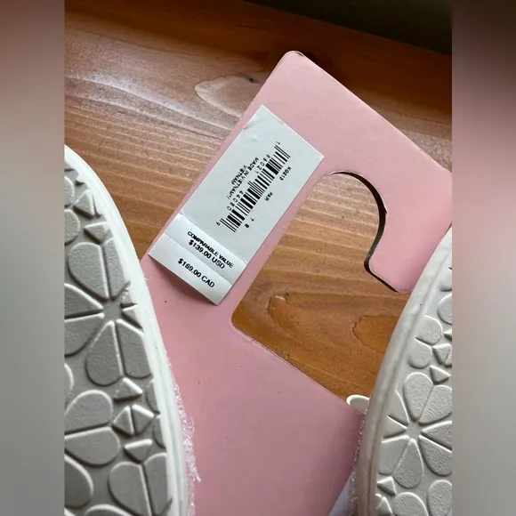 KATE SPADE Tatum Patent Leather Nude Sandals