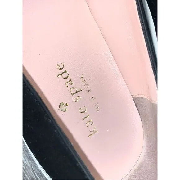 Kate Spade Courtney Grommet Slip On black gold