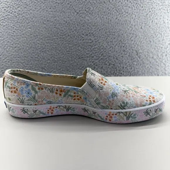 Keds Riffle Paper Co. Floral Women Slip Ons Size 10 Flats Shoes