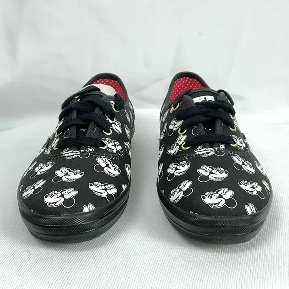 Keds X Minnie Mouse Sneakers Champion Shoes Blk New Disney Ltd Edition