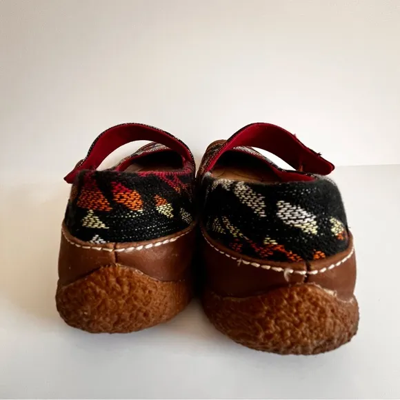 Keen 1013708 Harvest Southwestern Aztec Mary Jane Shoes Slip On Women’s Size 7.5