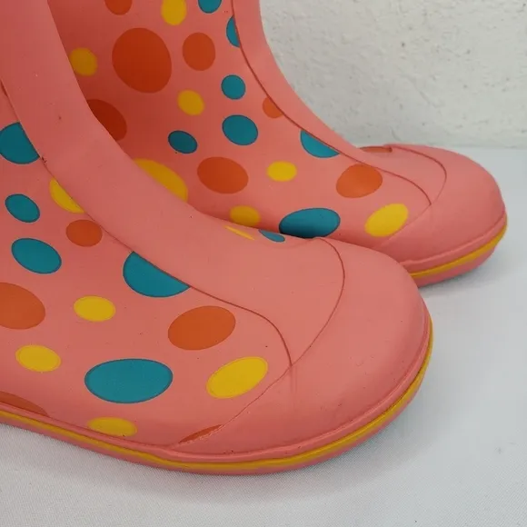 KEEN Girls Rubber Rain Boots  Polka Dots Sample