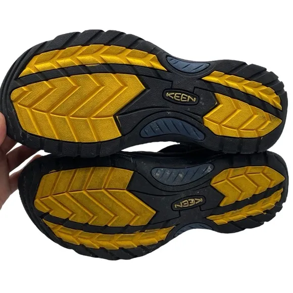 Keen Mens Shoes Leather Sandals Sz 11.5 Green Fisherman Casual Waterproof Hiking