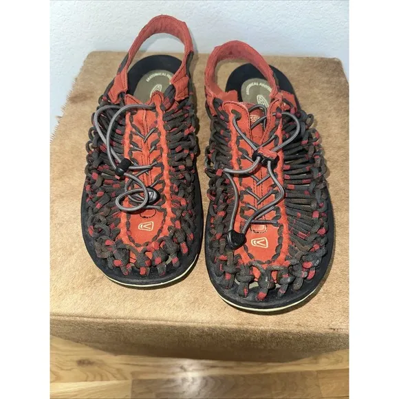Keen Uneek Men's Braided Parcord Sport Fisherman Sandals Size 10