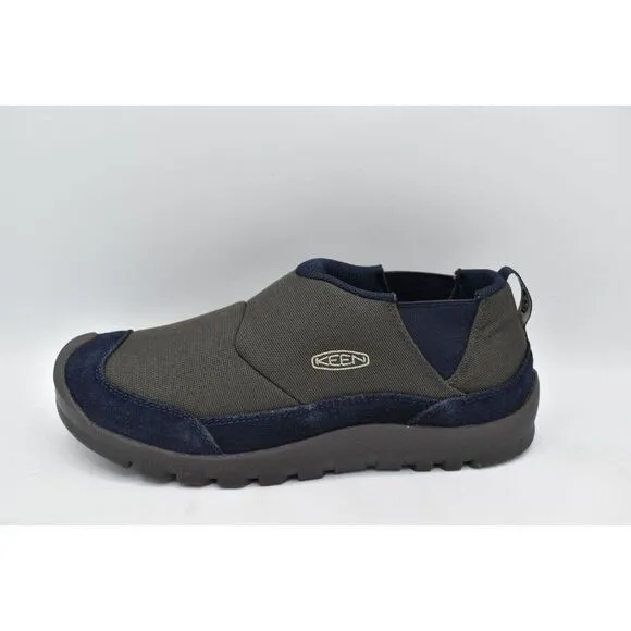 Keen Mens Size 8.5 Hoodcamp FR Slip On Black Olive Sky Captain Shoes
