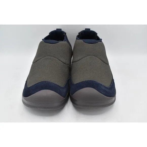Keen Mens Size 8.5 Hoodcamp FR Slip On Black Olive Sky Captain Shoes