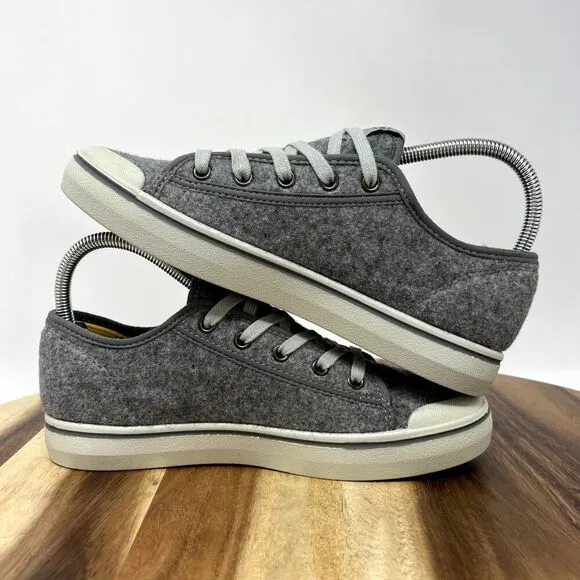 Keen Shoes Women's 7.5 Gray Felt Elsa Lite Low Top Casual Shoes