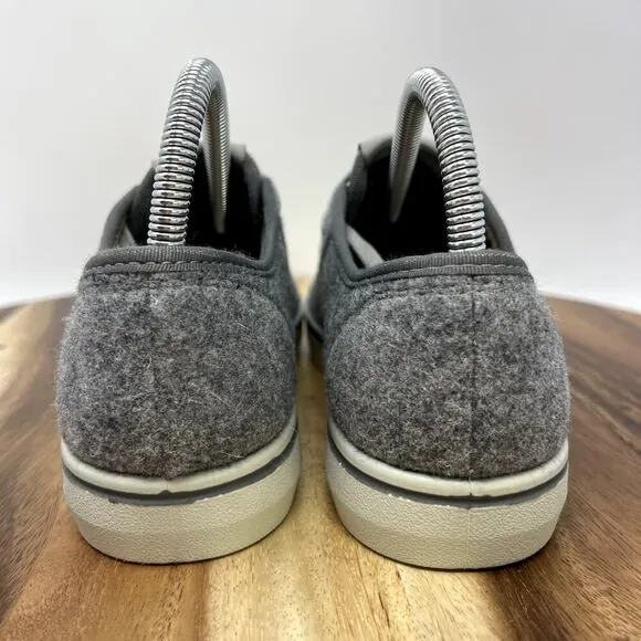 Keen Shoes Women's 7.5 Gray Felt Elsa Lite Low Top Casual Shoes