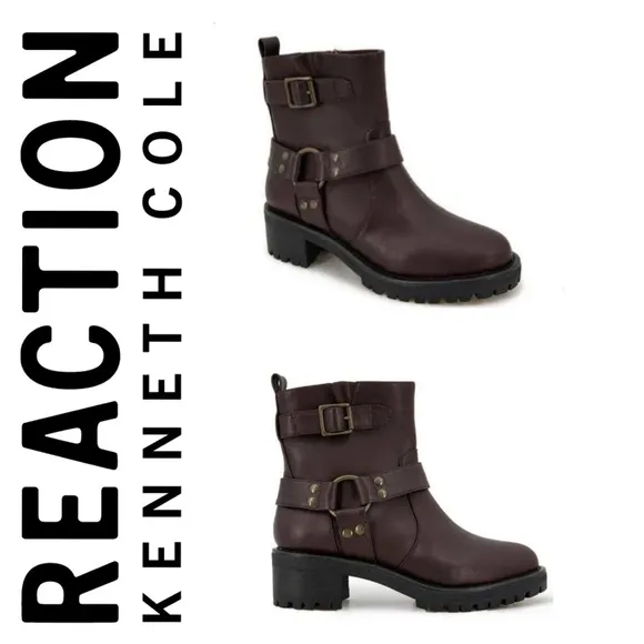 Kenneth Cole Harness Boots