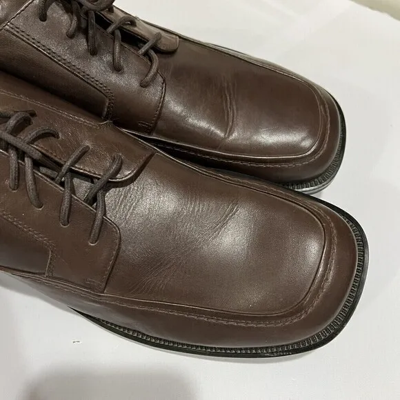 Kenneth Cole Reaction 020116 Mans Leather Brown Dress shoe Size US 13
