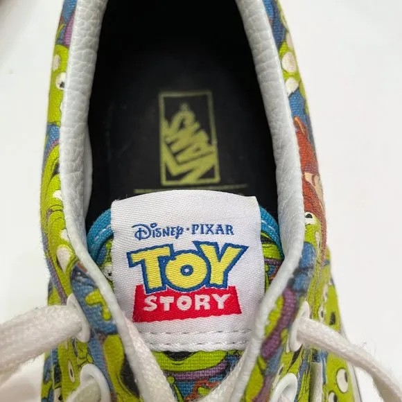 Kids Vans Disney Pixar Toy Story Shoes Buzz Aliens Size: 3