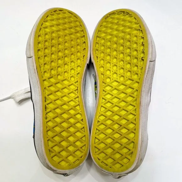 Kids Vans Disney Pixar Toy Story Shoes Buzz Aliens Size: 3
