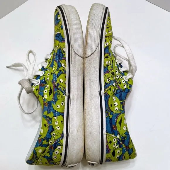 Kids Vans Disney Pixar Toy Story Shoes Buzz Aliens Size: 3